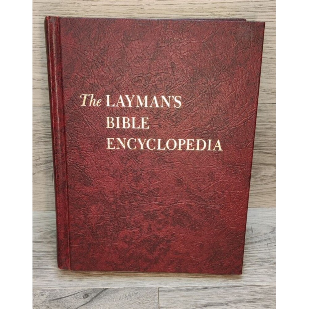 Vintage 1964 The Layman's Bible Encyclopedia William C Martin Hardcover